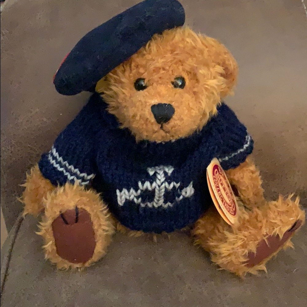 Brass Button Collectable Bear